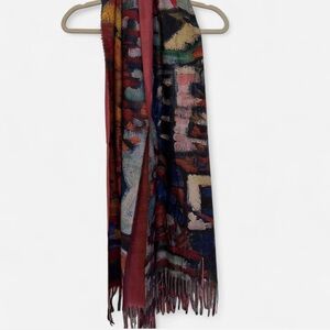Abstract Multicolor Scarf